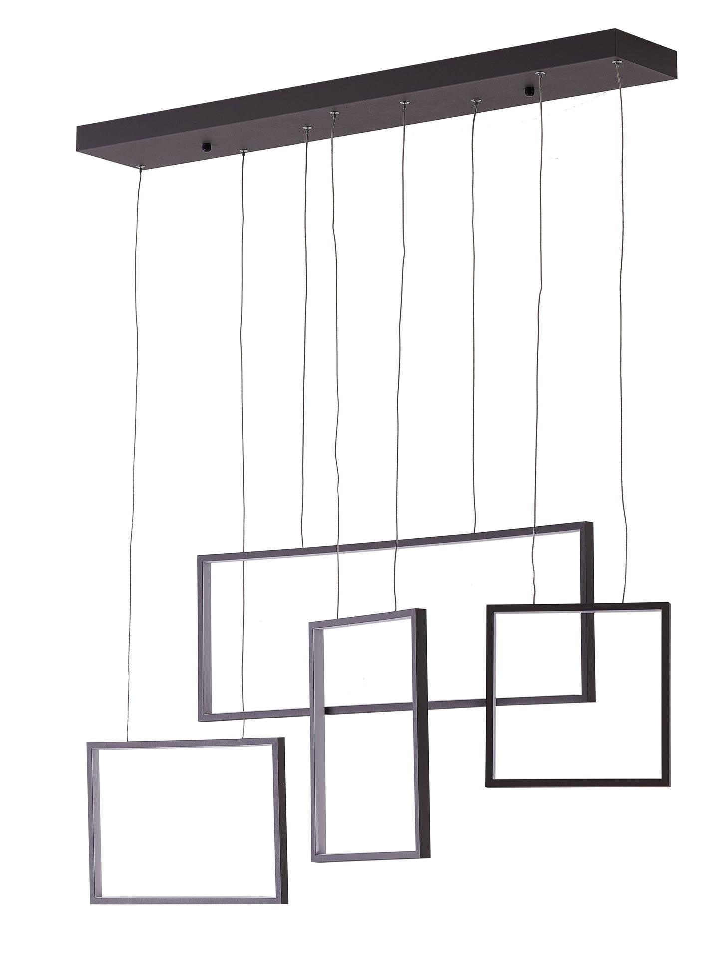 Coffee Brown LED Chandelier - FIT29C43C