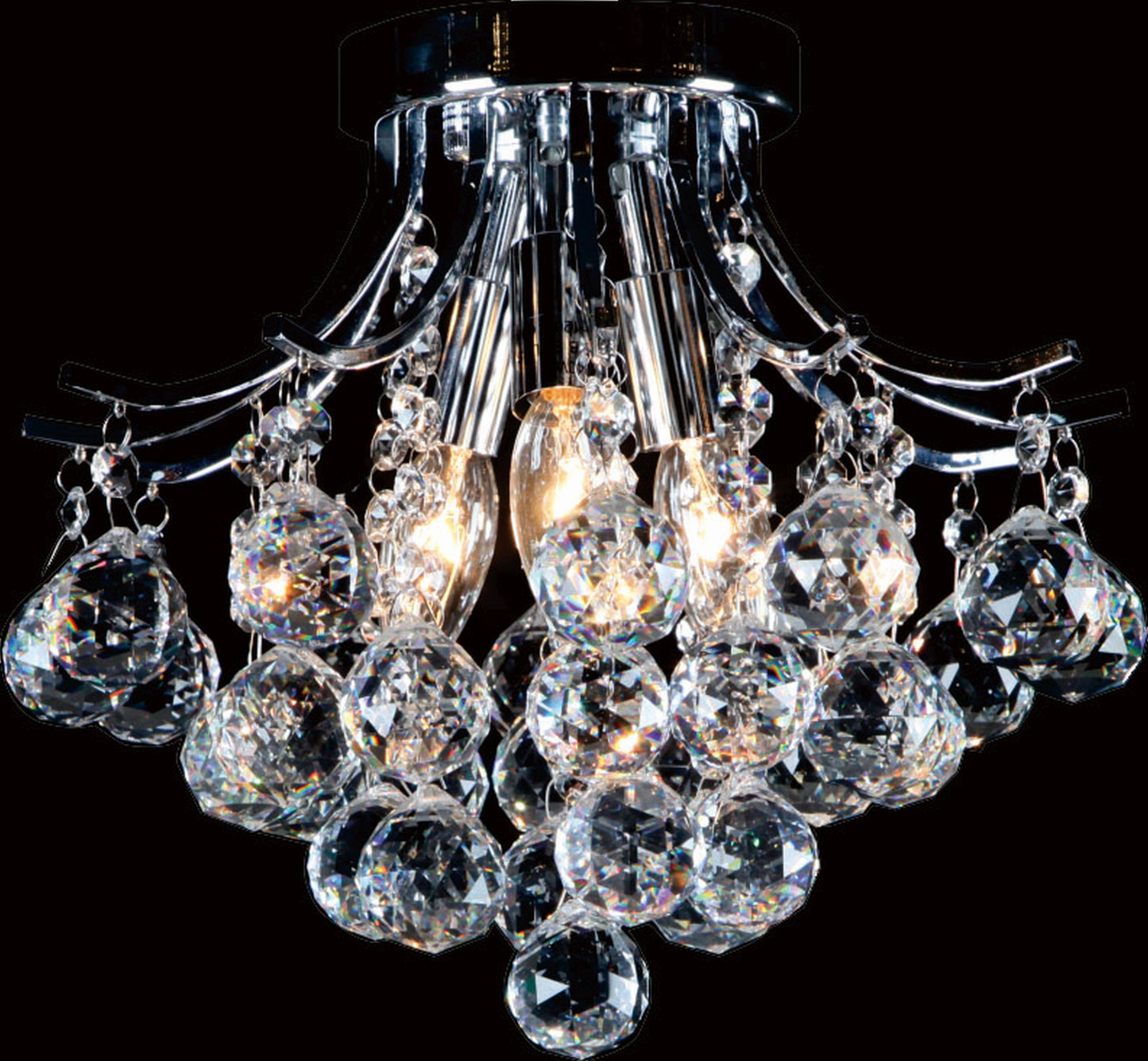 Chrome Flush Mount - BET01CH