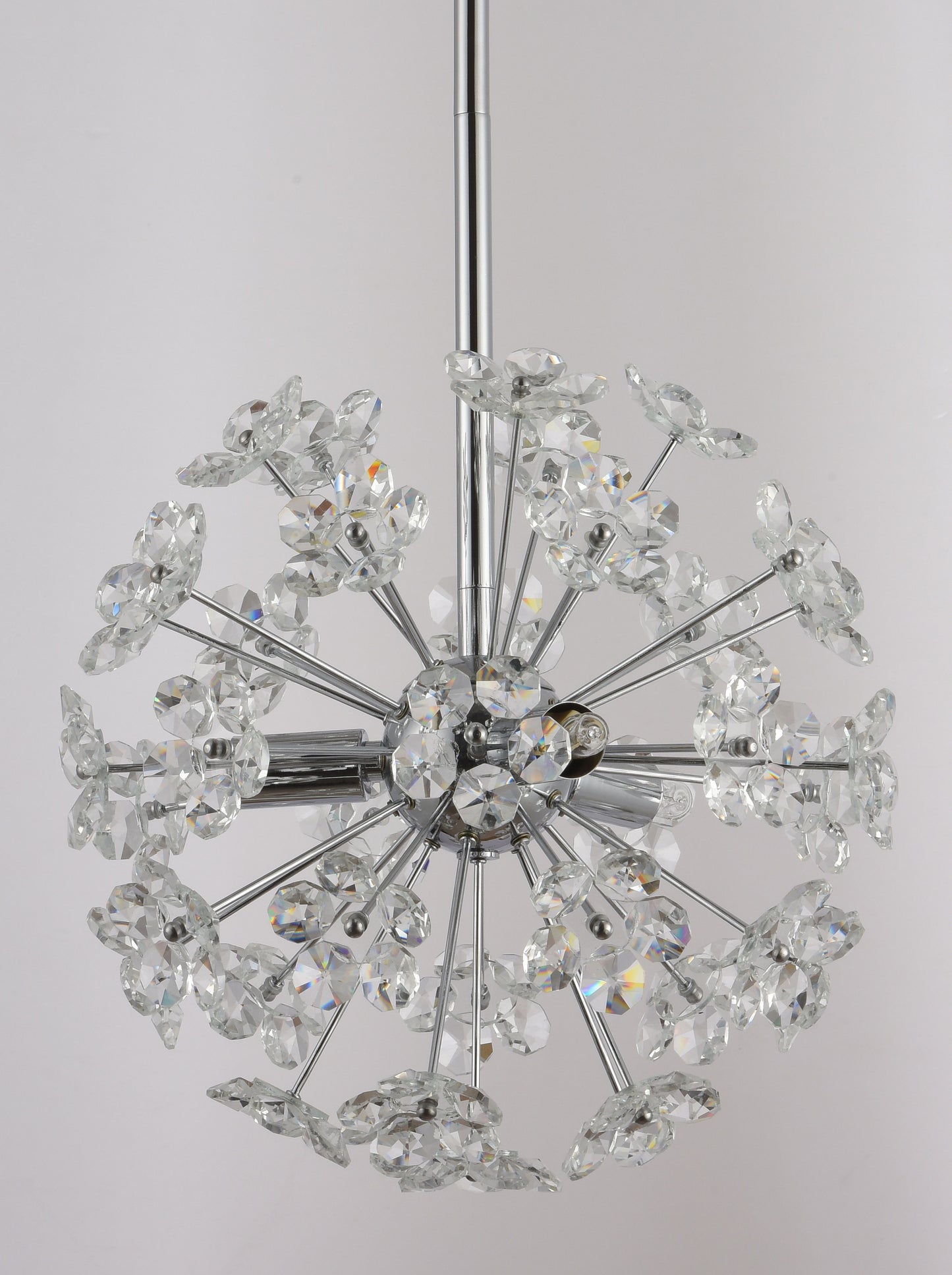 Chrome Single Pendant Lighting - ZP190P7CH