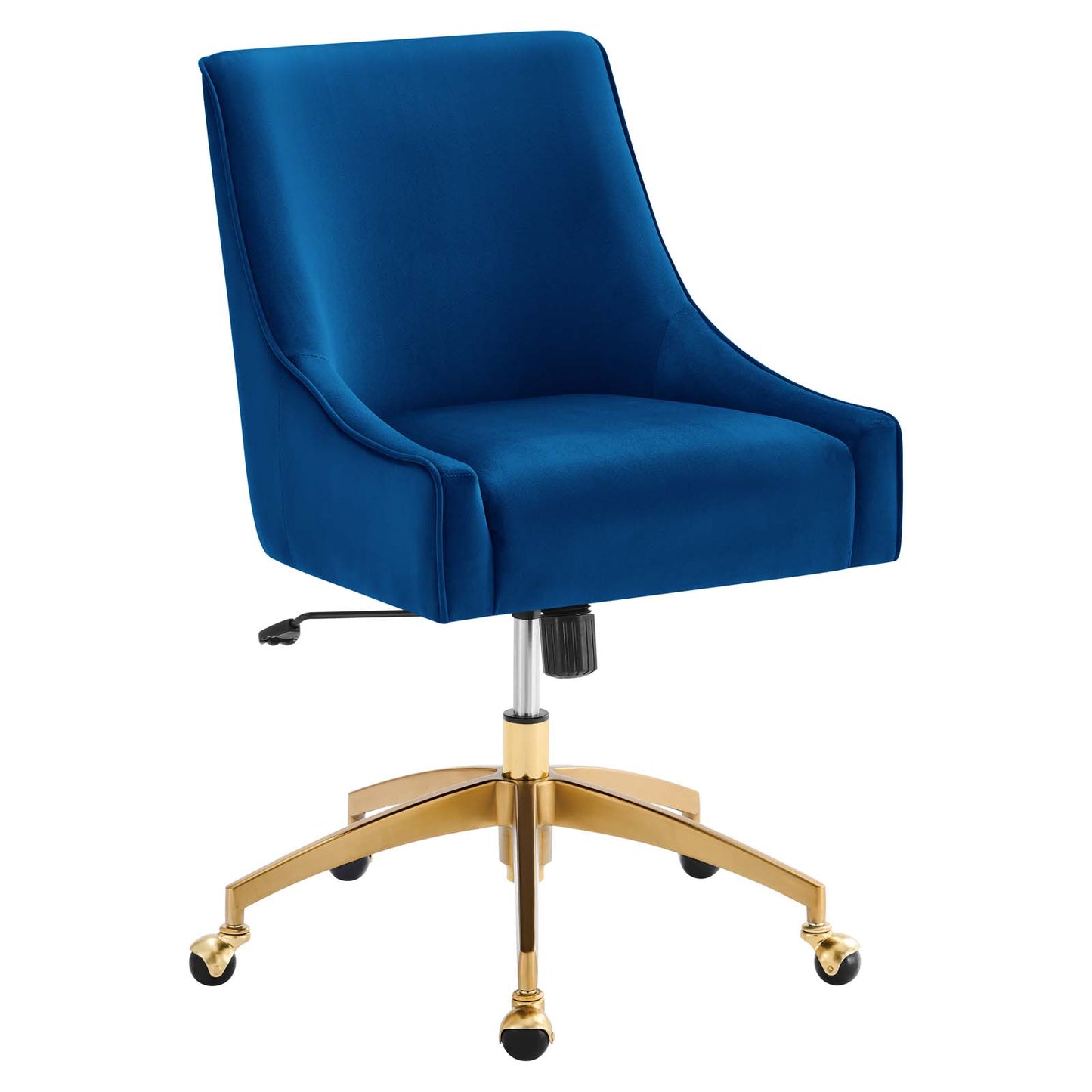 Modway Navy Discern Performance Velvet Office Chair EEI-5079-NAV