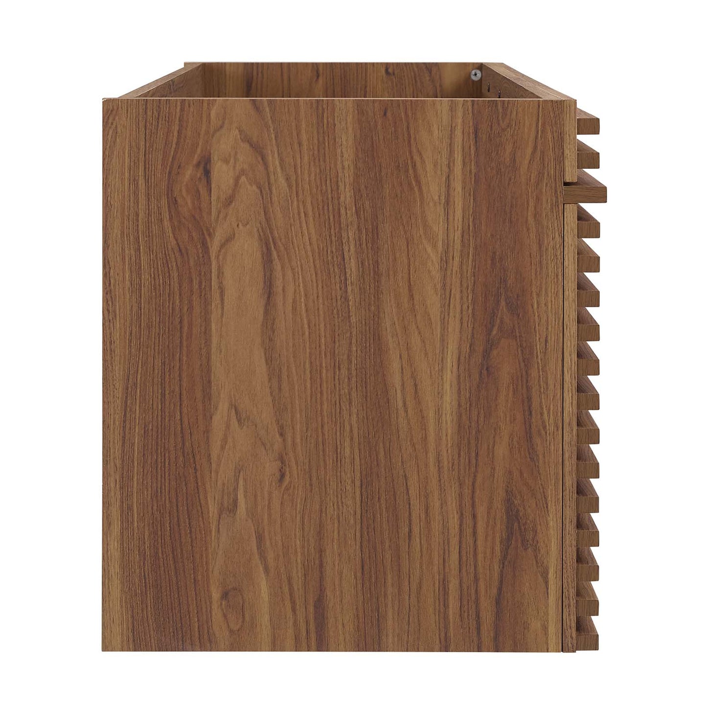 Modway EEI-5866-WAL Render 48" Wall-Mount Bathroom Vanity Cabinet, Walnut