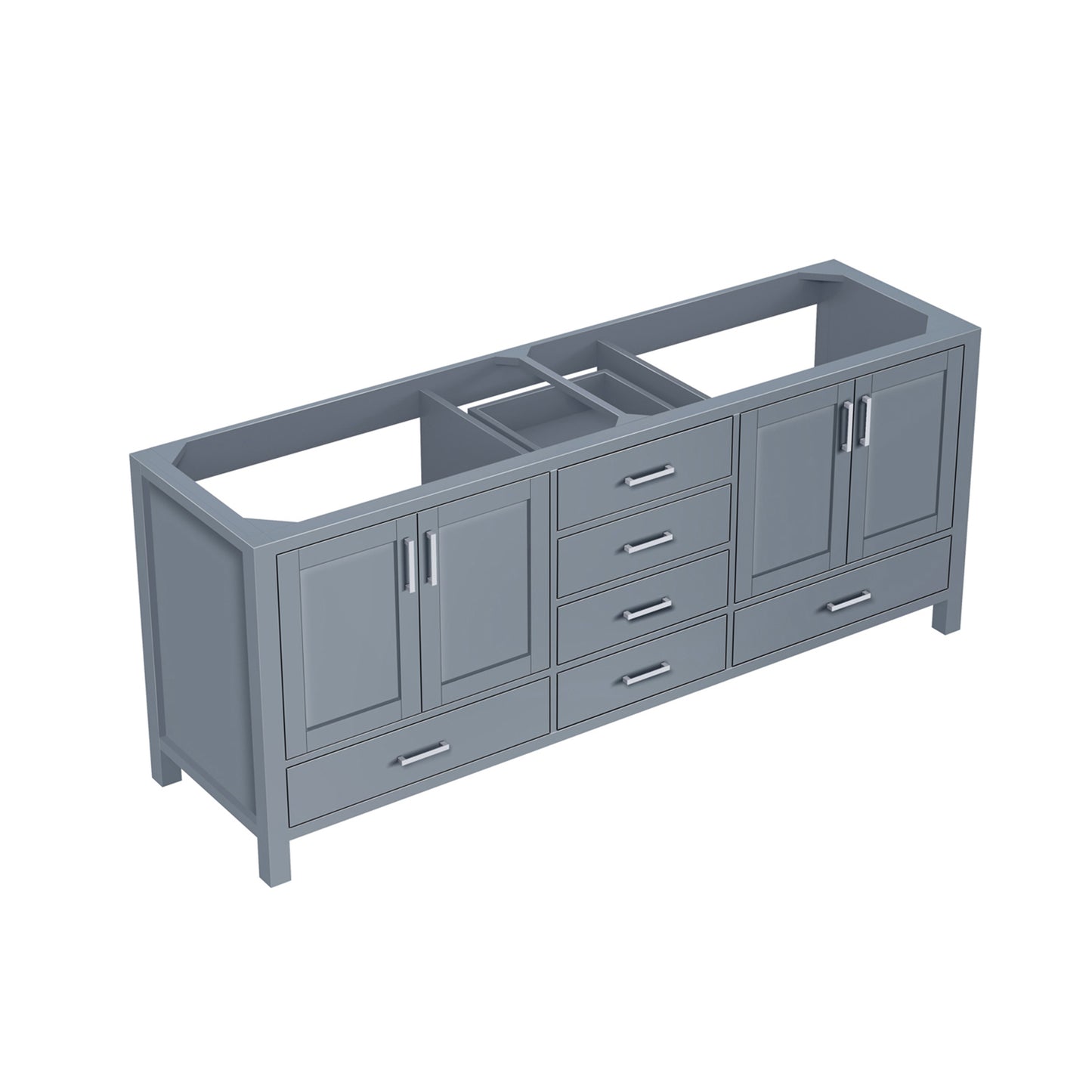 Jacques 80" Dark Grey Vanity Cabinet Only