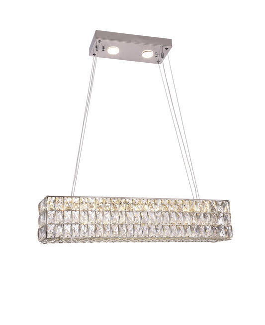 Chrome LED Chandelier - DIN04C31CH