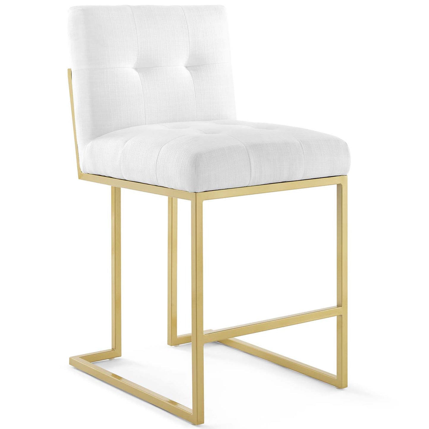 Modway Privy dining-chairs, Gold White