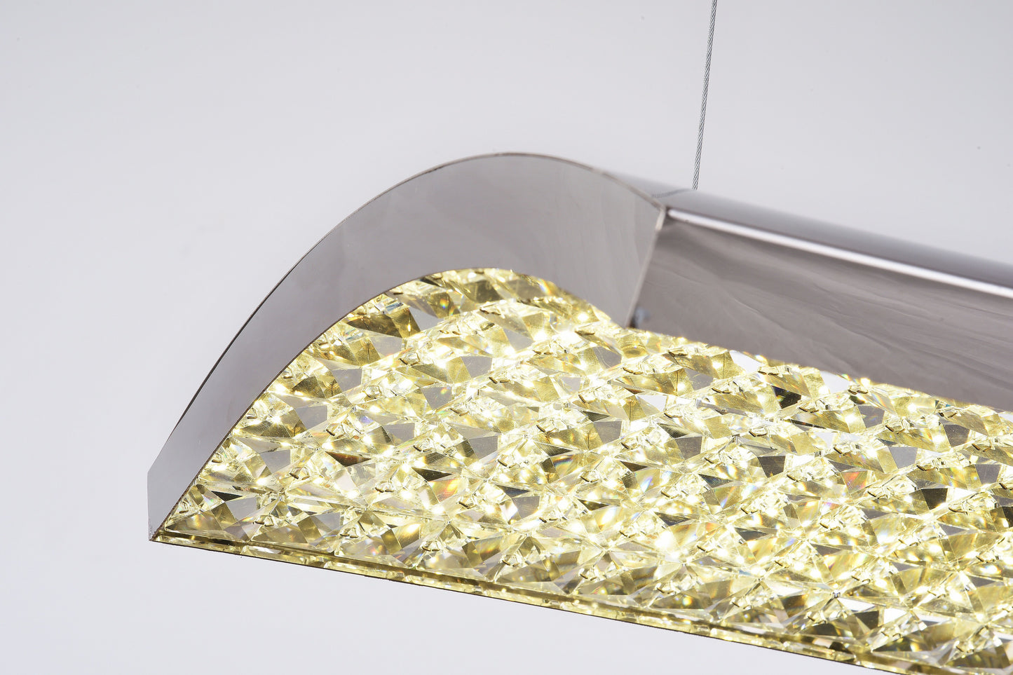 Chrome LED Chandelier - JP13