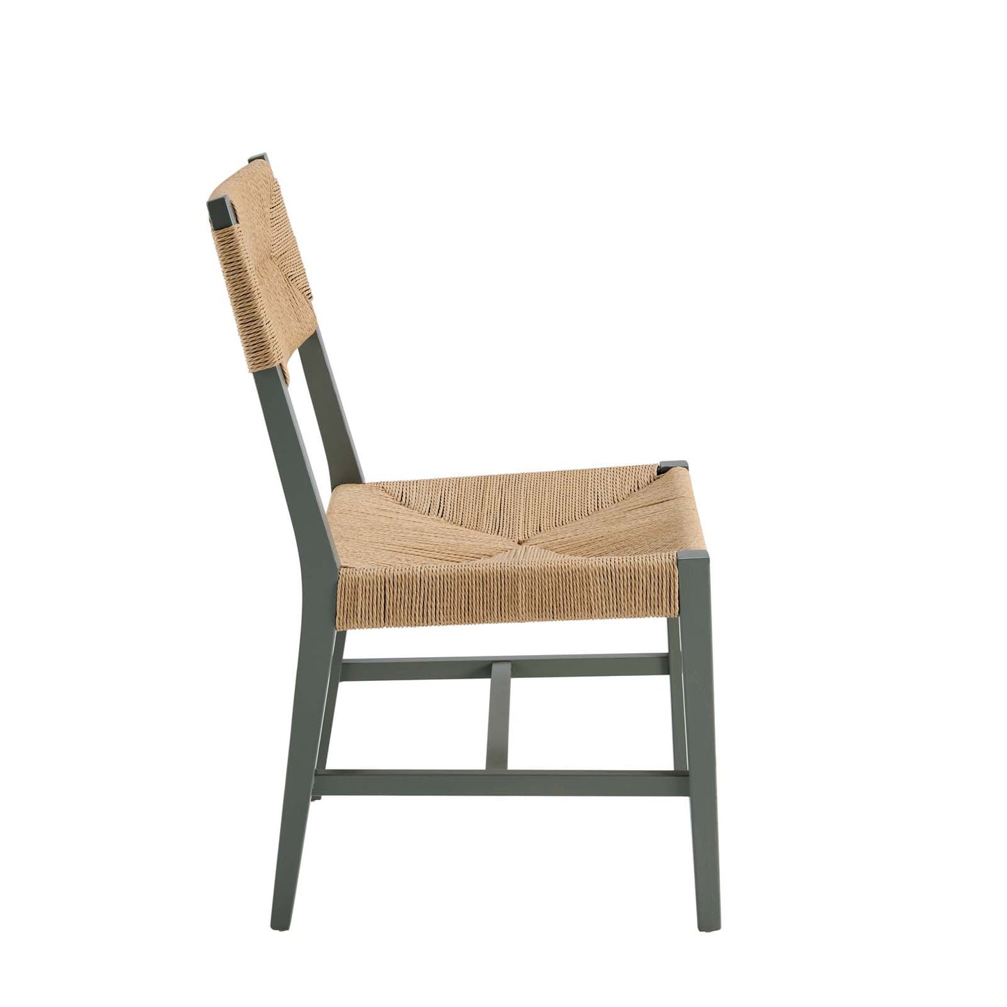 Modway Light Gray and Natural Bodie Wood Dining Chair EEI-5489-LGR-NAT