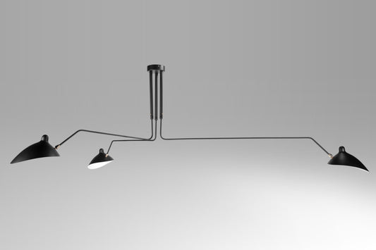 Black Flush Mount - BEL16
