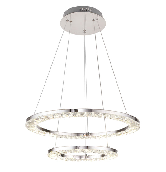 Chrome LED Chandelier - FT25