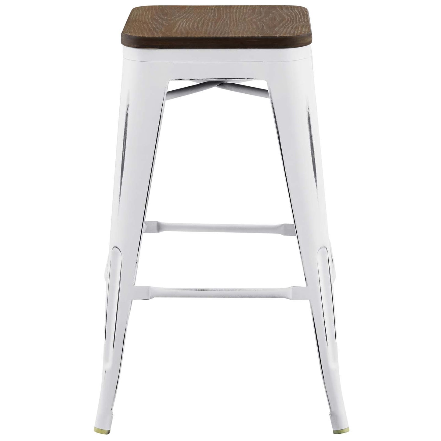 Modway Promenade Counter Stool Set of 4, White